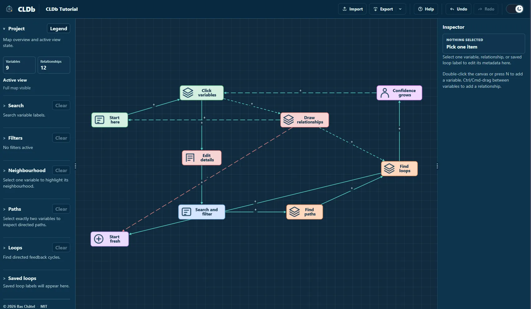 CLDb dark theme